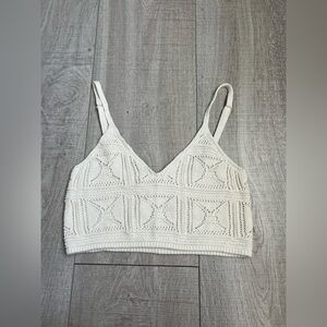 The Drop Diza Crochet Bralette